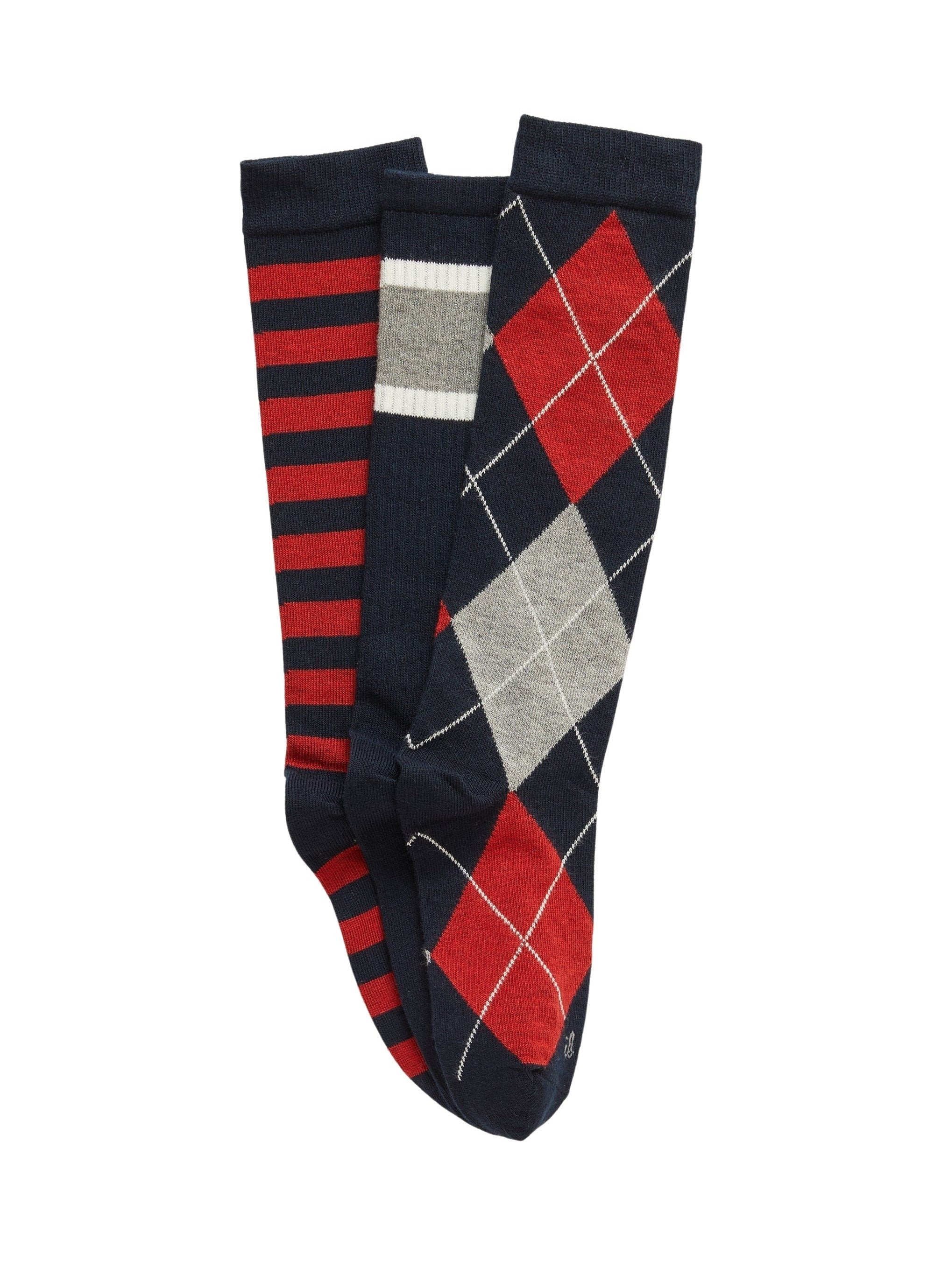 Cotton blend socks set