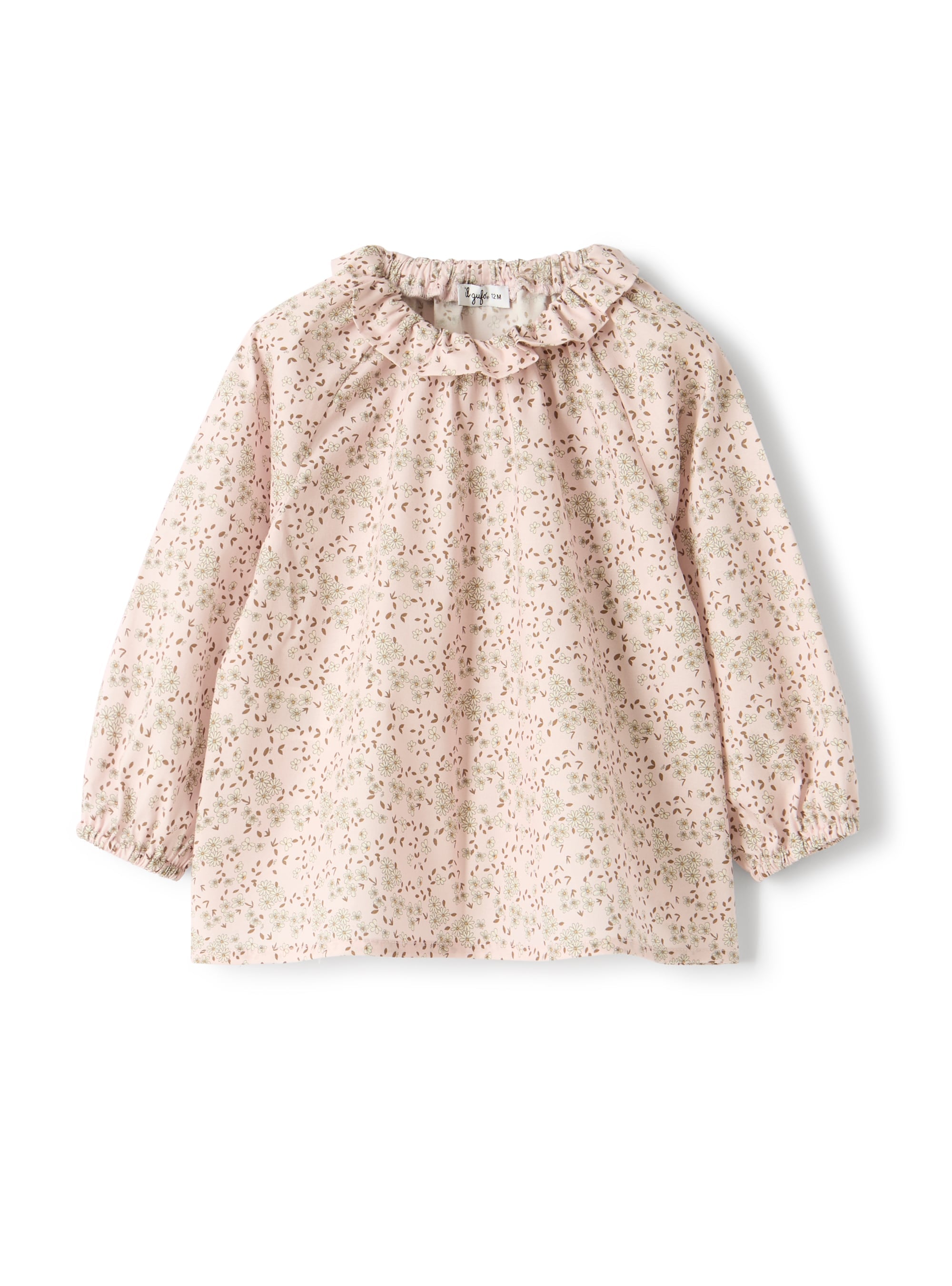 Floral cotton blouse