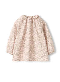 Floral cotton blouse