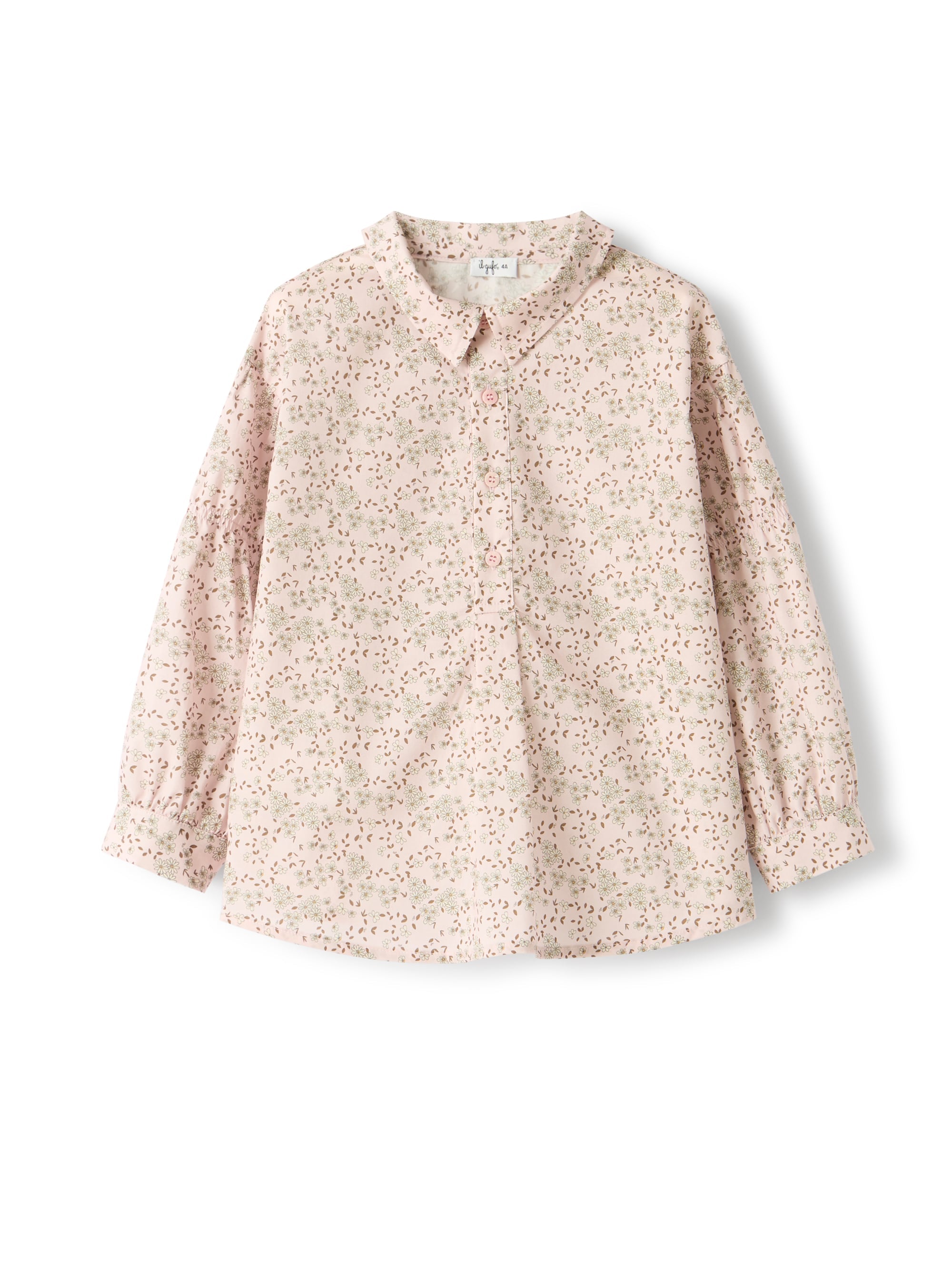 Floral cotton shirt