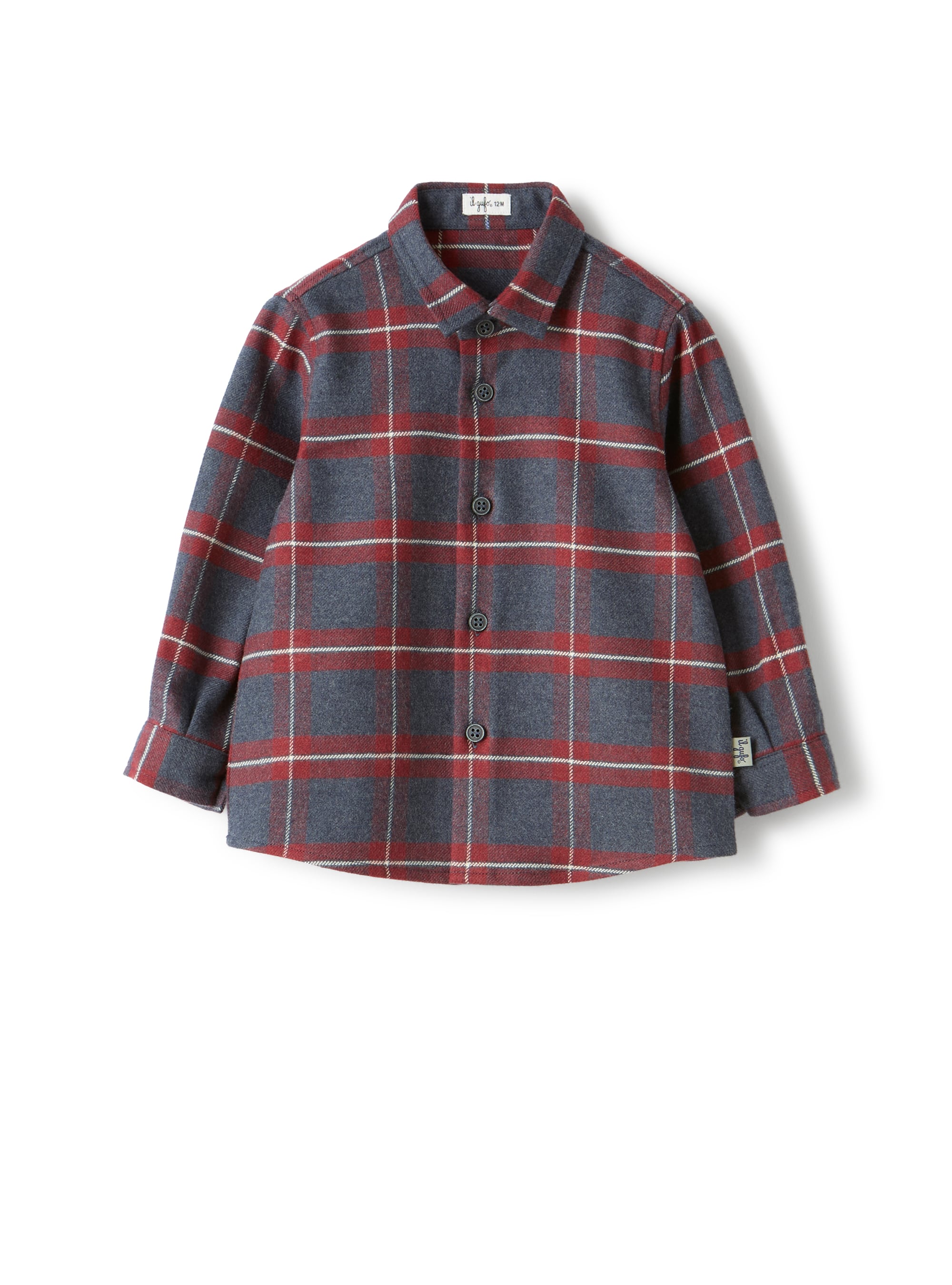 Plaid flannel shirt