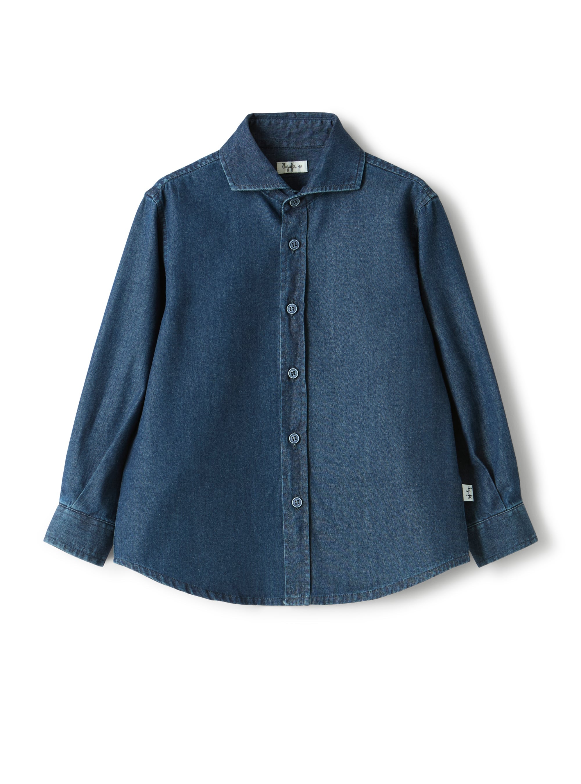 Cotton denim shirt