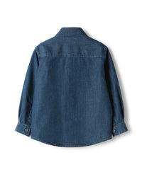 Cotton denim shirt
