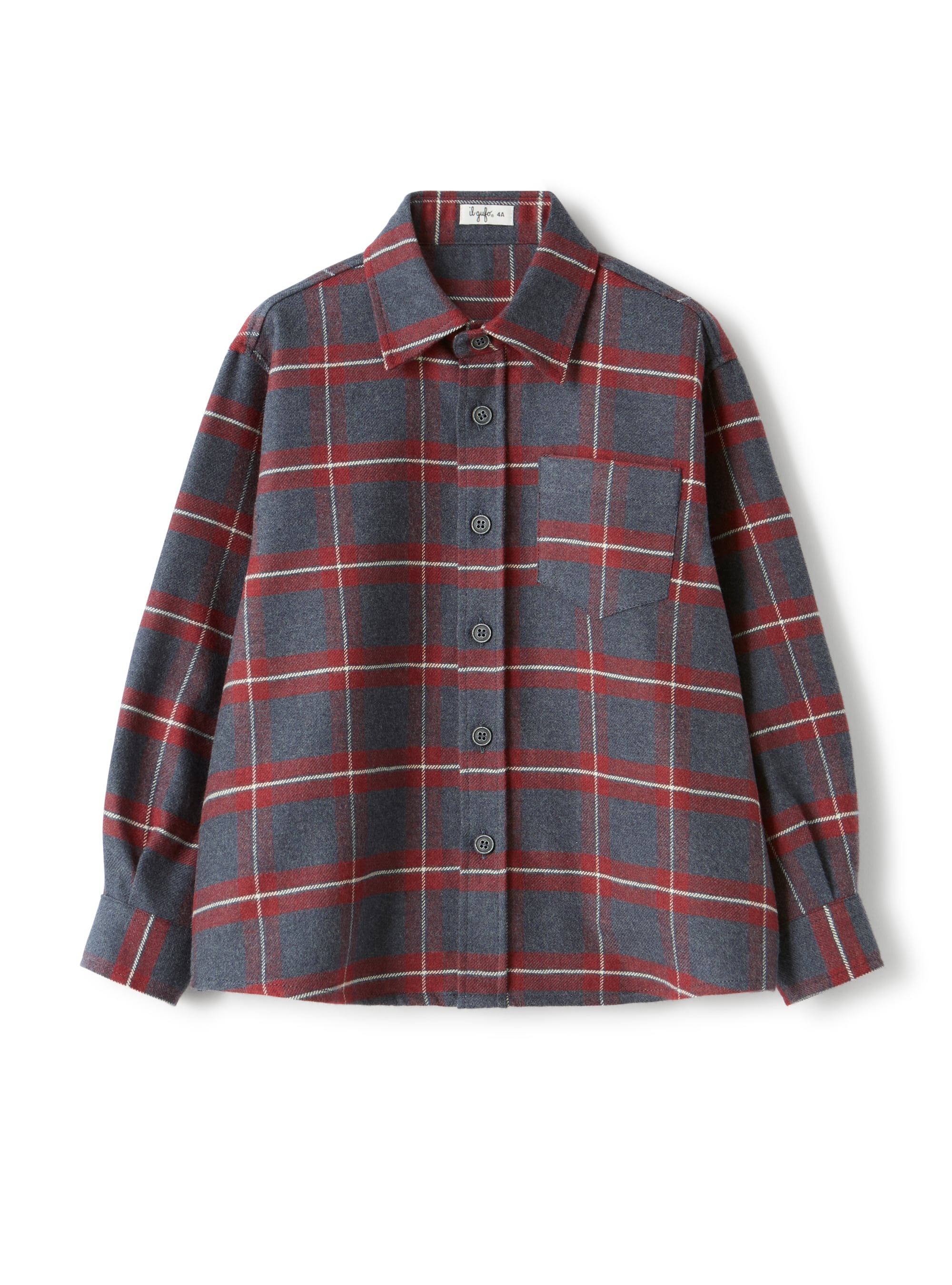 Plaid flannel shirt