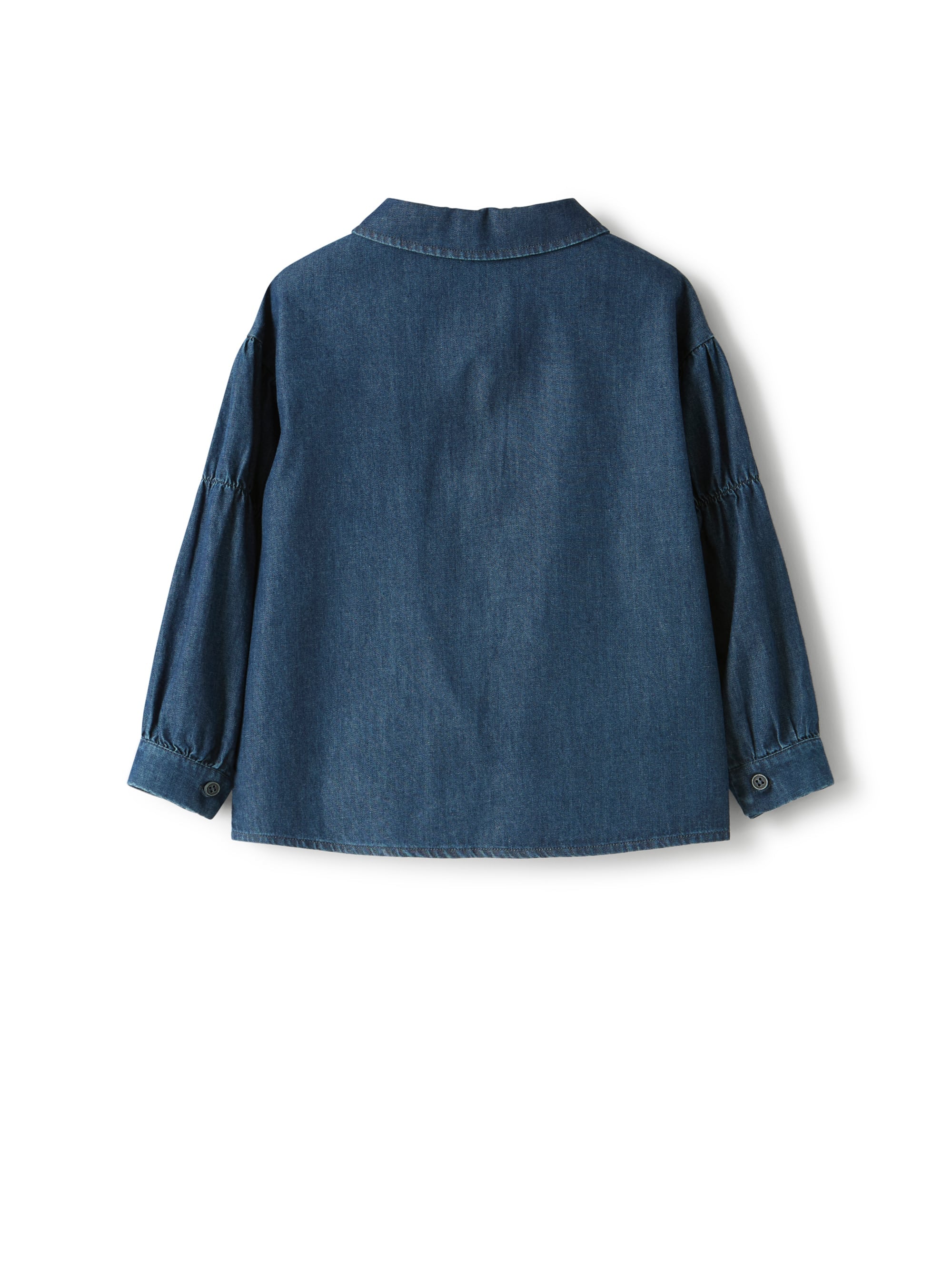 Cotton denim blouse