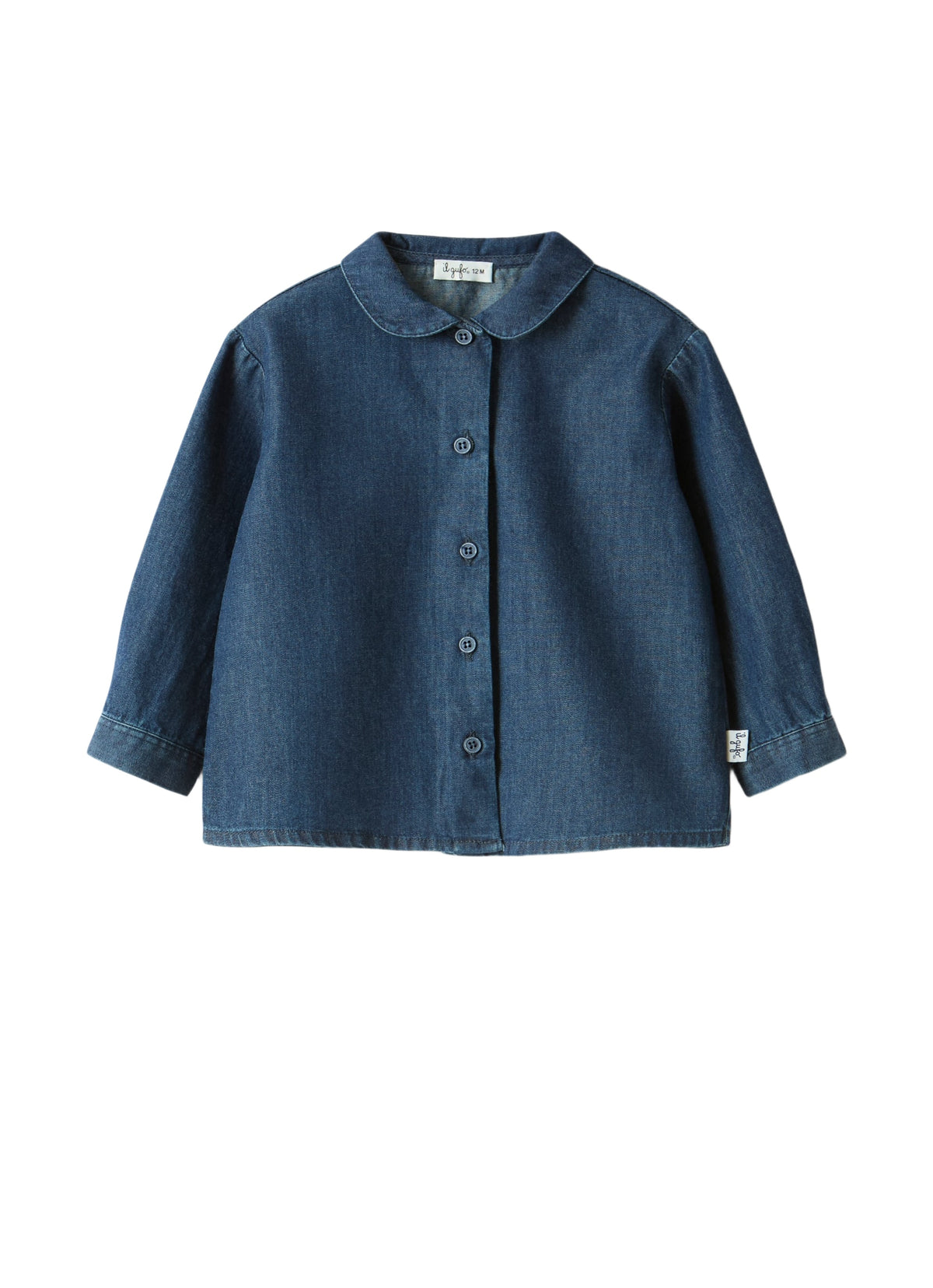 Cotton Denim Blouse