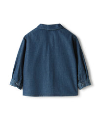 Cotton denim blouse