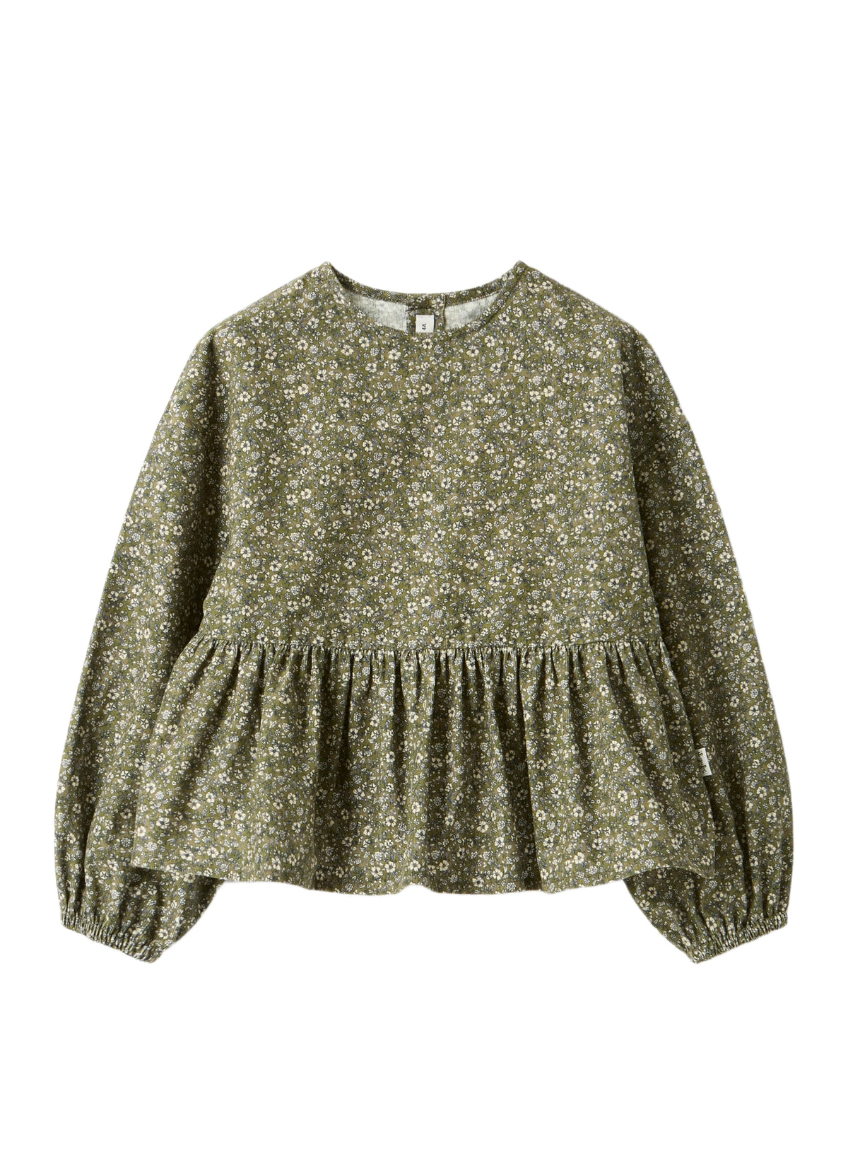 Floral Velvet Blouse