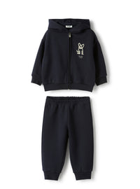 Sweatshirt set with a puppy