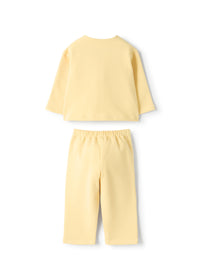 Sweatshirt set with patch pockets