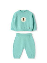 Two-piece wool set