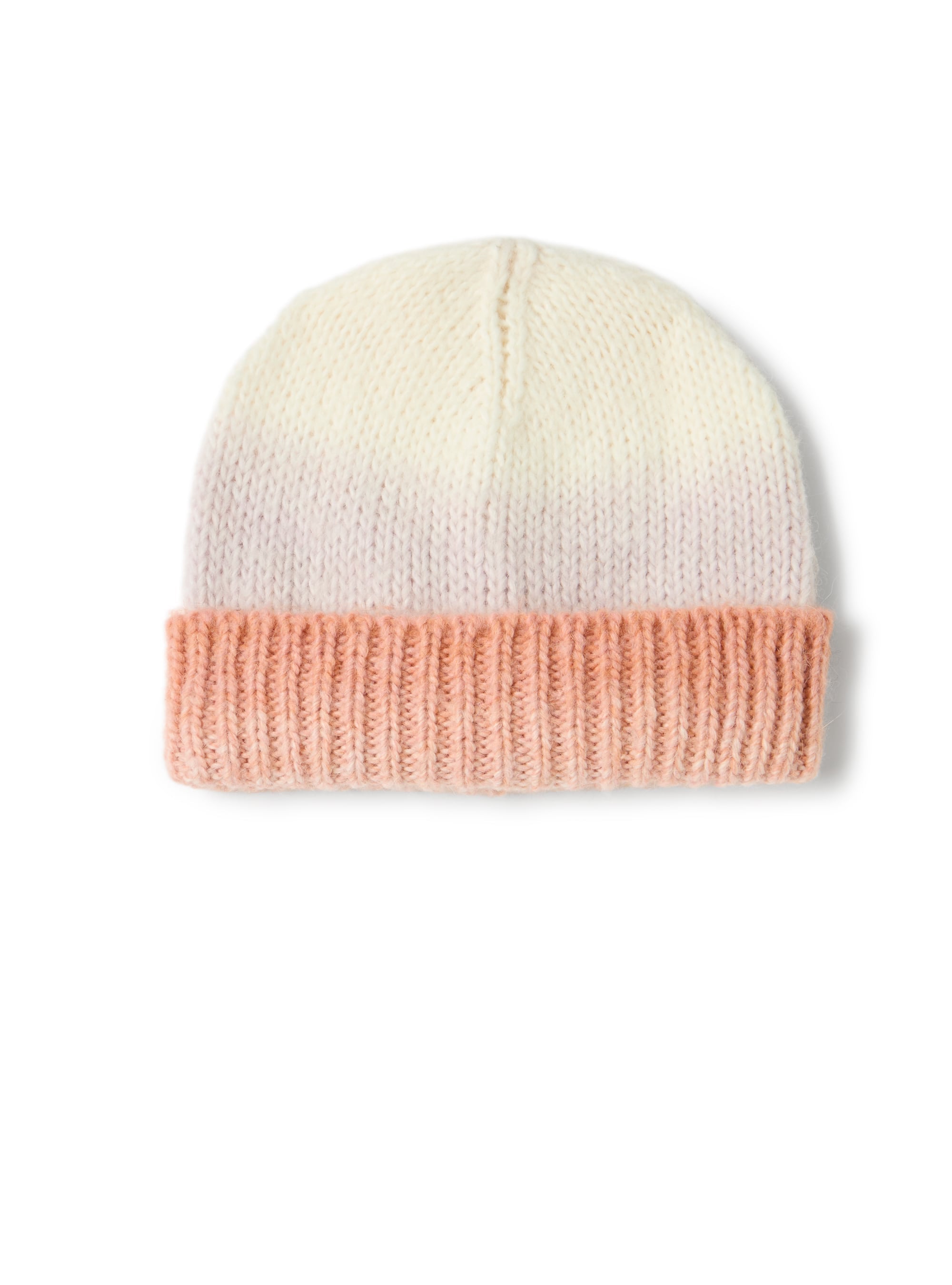Gradient wool-blend hat