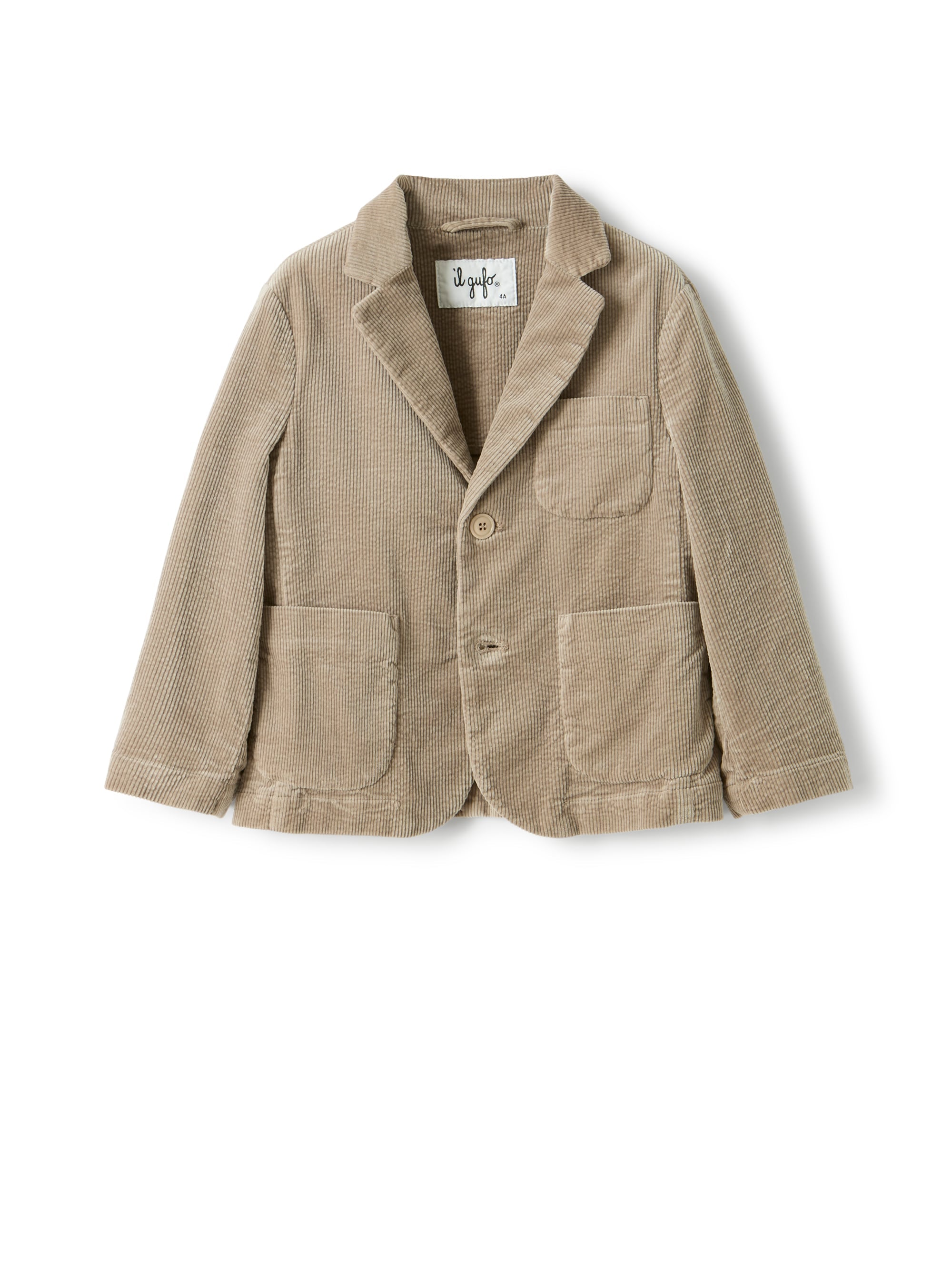 Corduroy velvet blazer