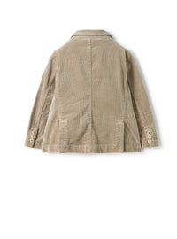 Corduroy velvet blazer
