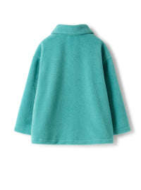 Fleece shirt jacket