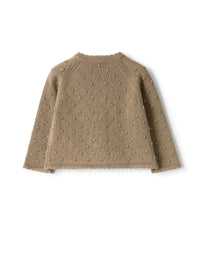 Organic cotton cardigan