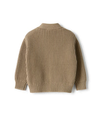 Organic cotton cardigan