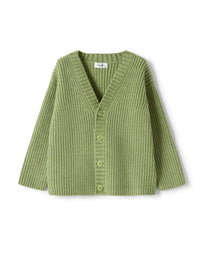 Cotton-blend cardigan