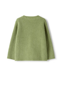Cotton-blend cardigan