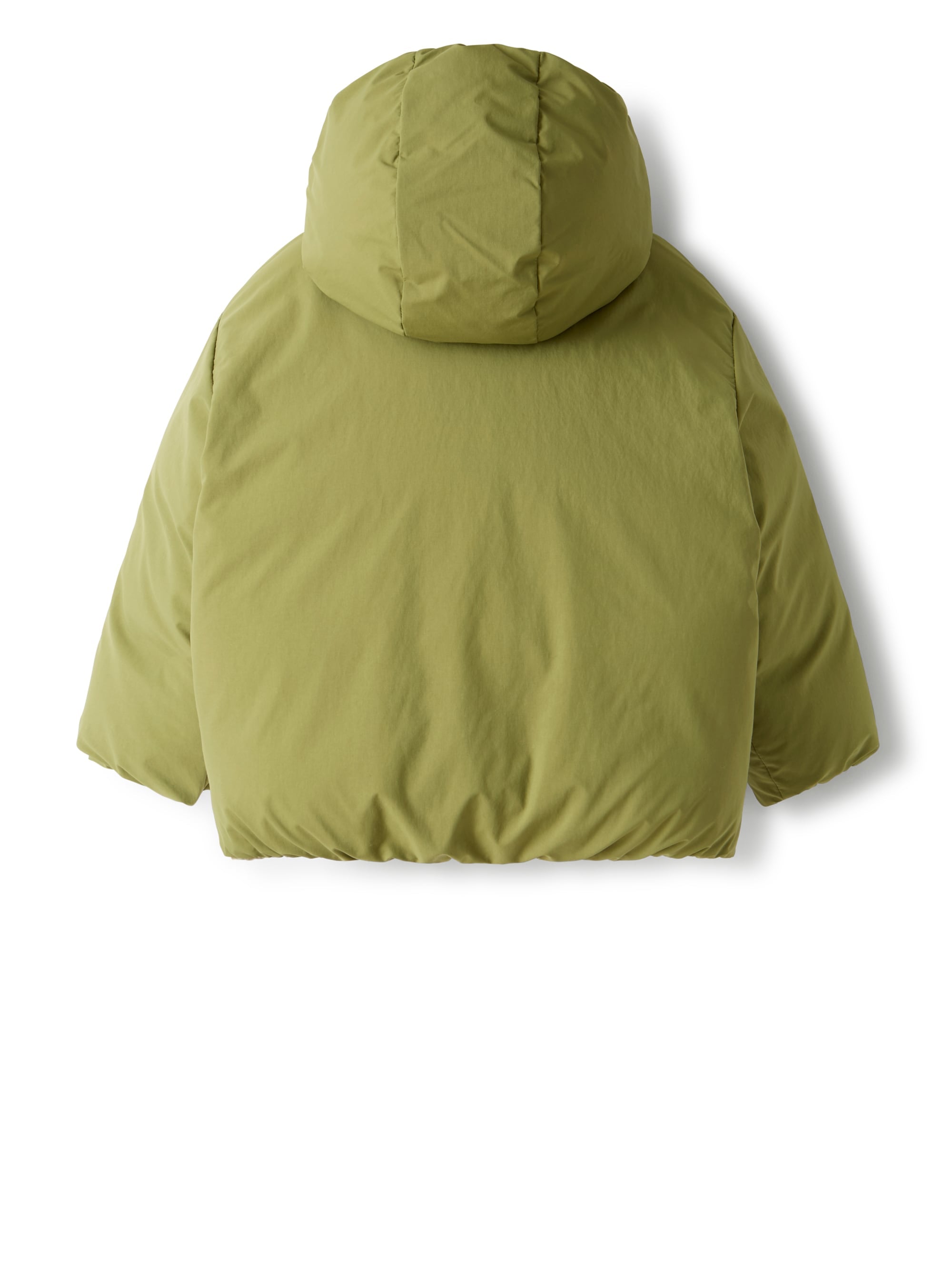 Recycled nylon down jacket
