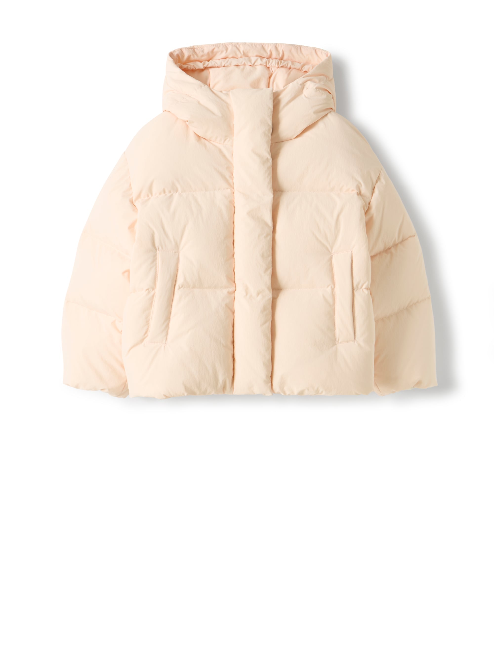 Boxy jacket in recycled nylon