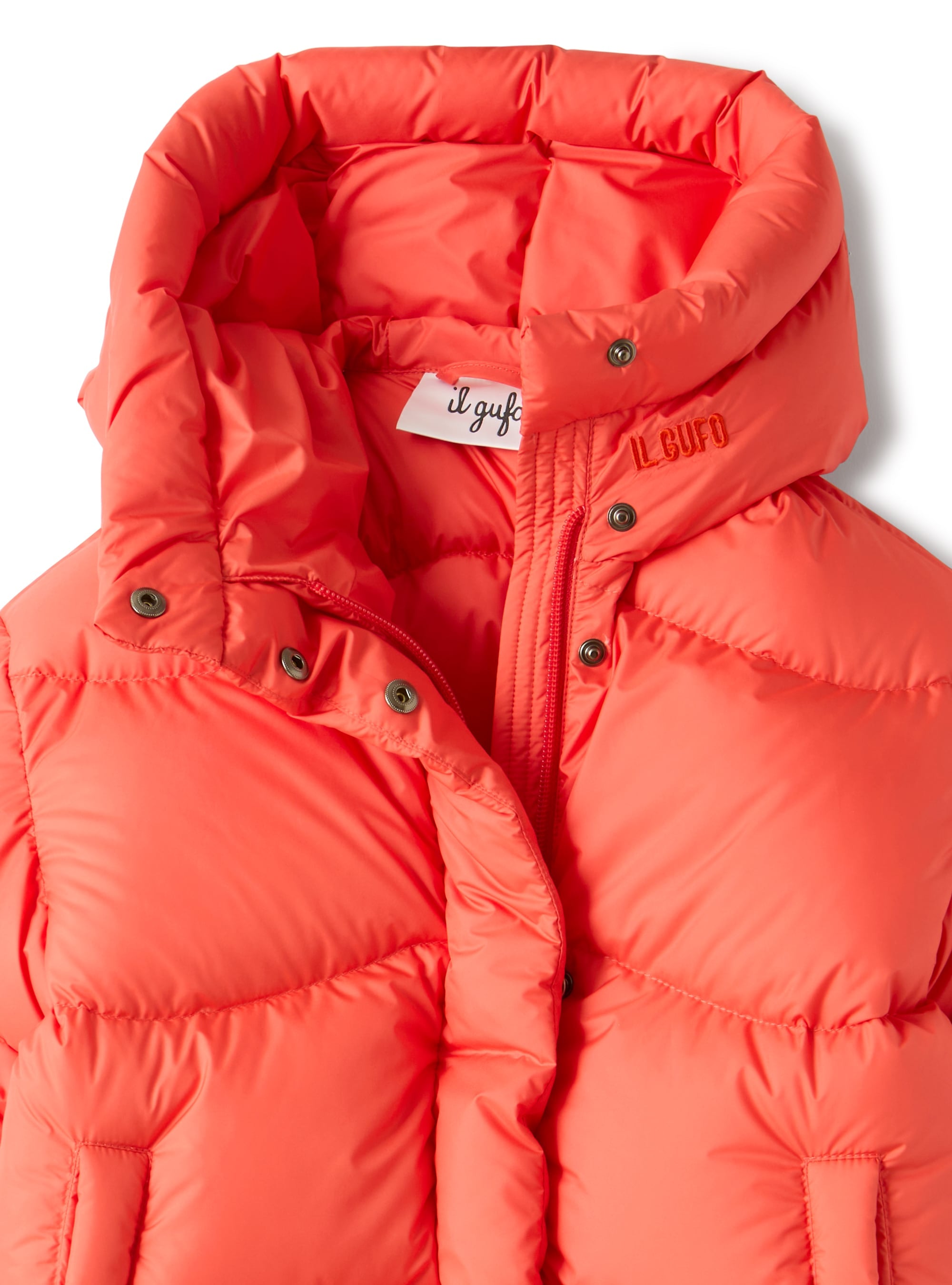 Microfiber nylon jacket with hood