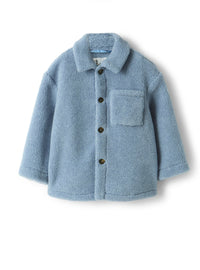 Teddy fleece shirt jacket
