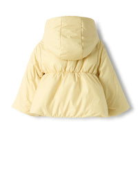 Flared jacket with hood