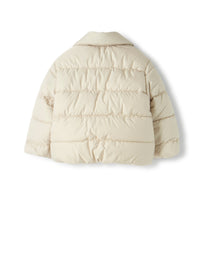 Padded coat in nylon