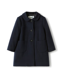Wool-blend coat