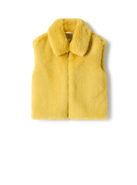 Eco-fur vest