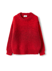 Gradient wool-blend sweater