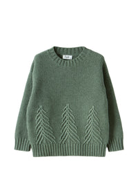 Cotton-Blend Sweater With Embroidery