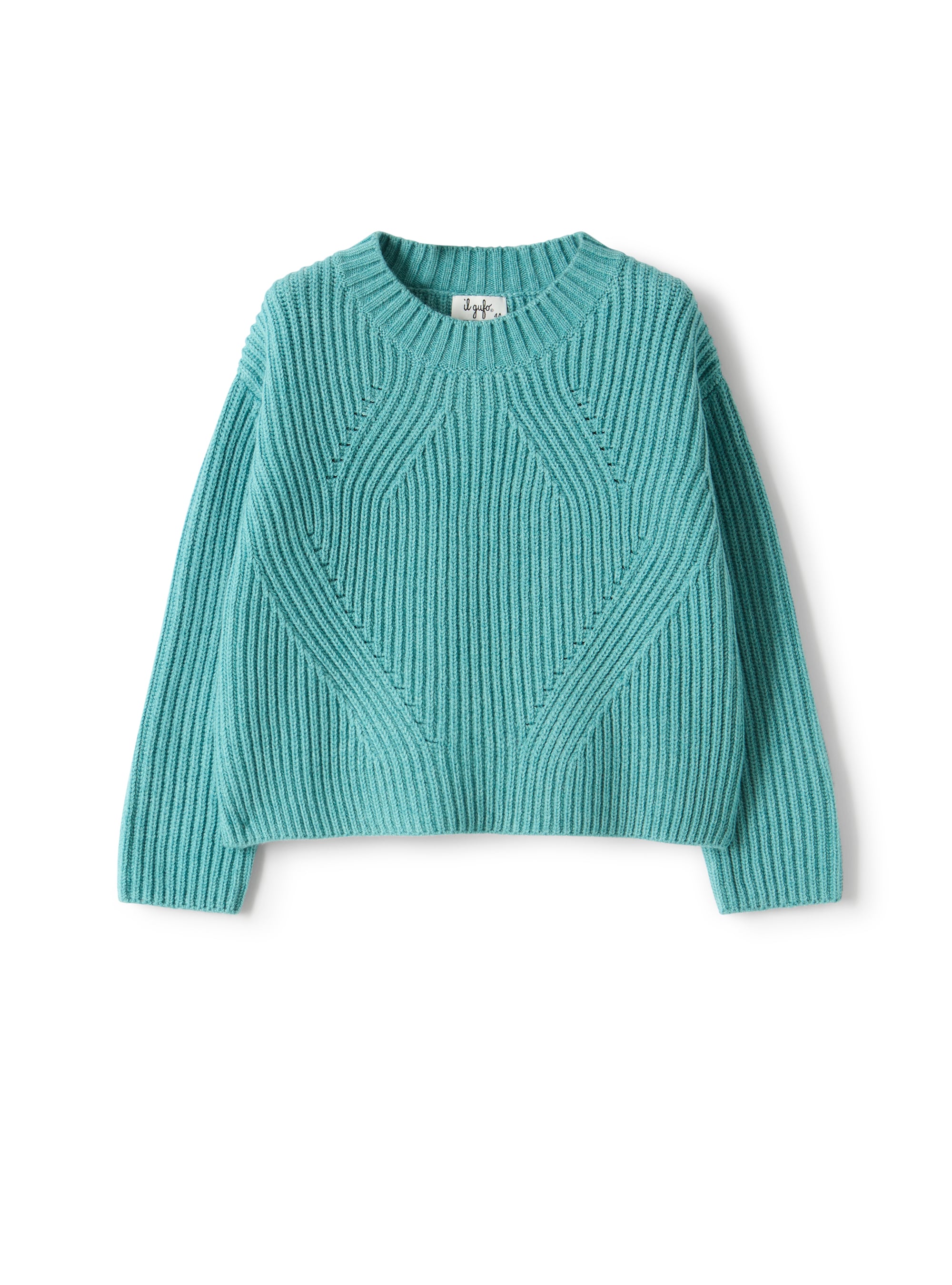 Boxy cotton-blend sweater