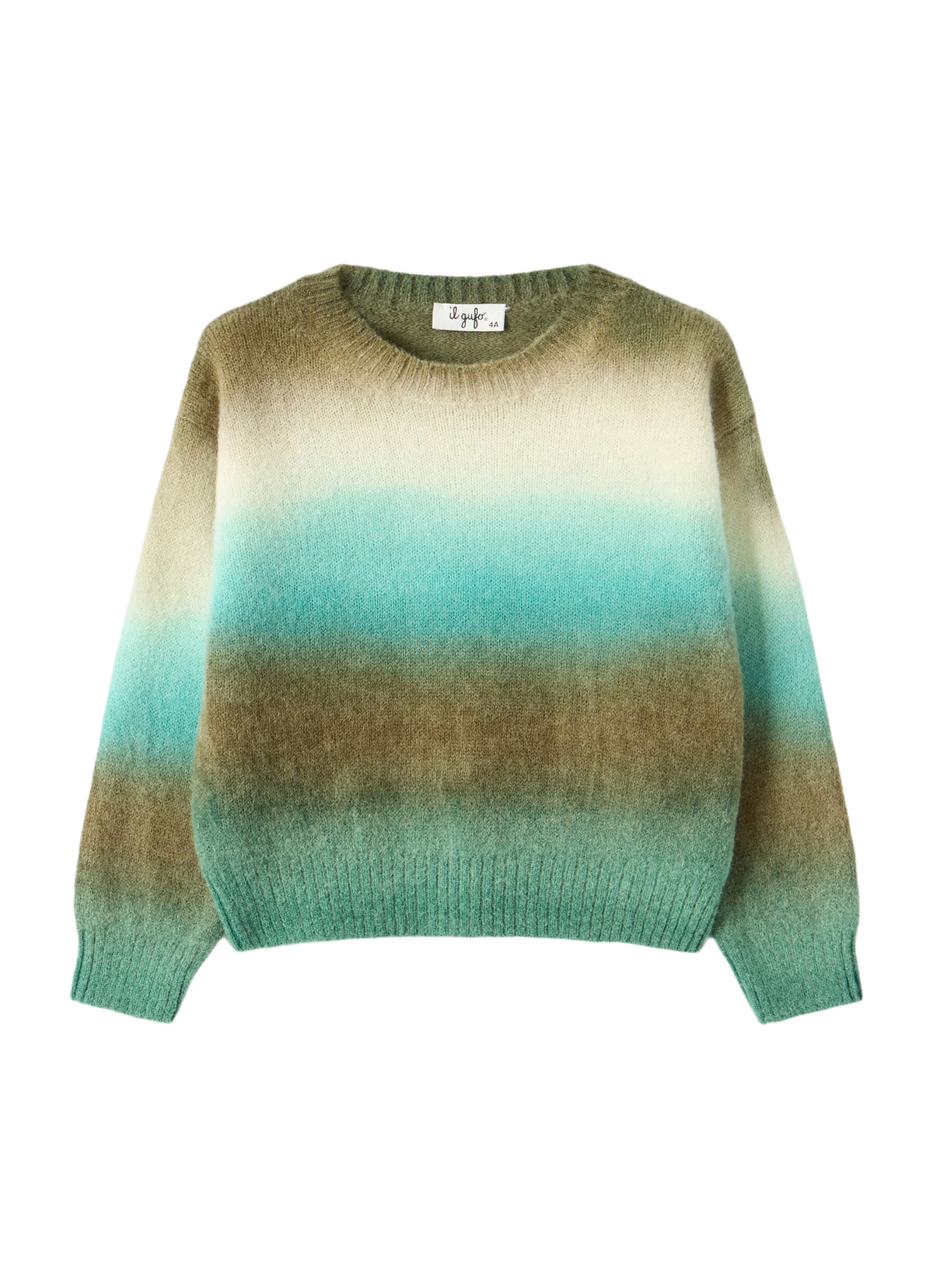 Ombre Alpaca-Blend Sweater