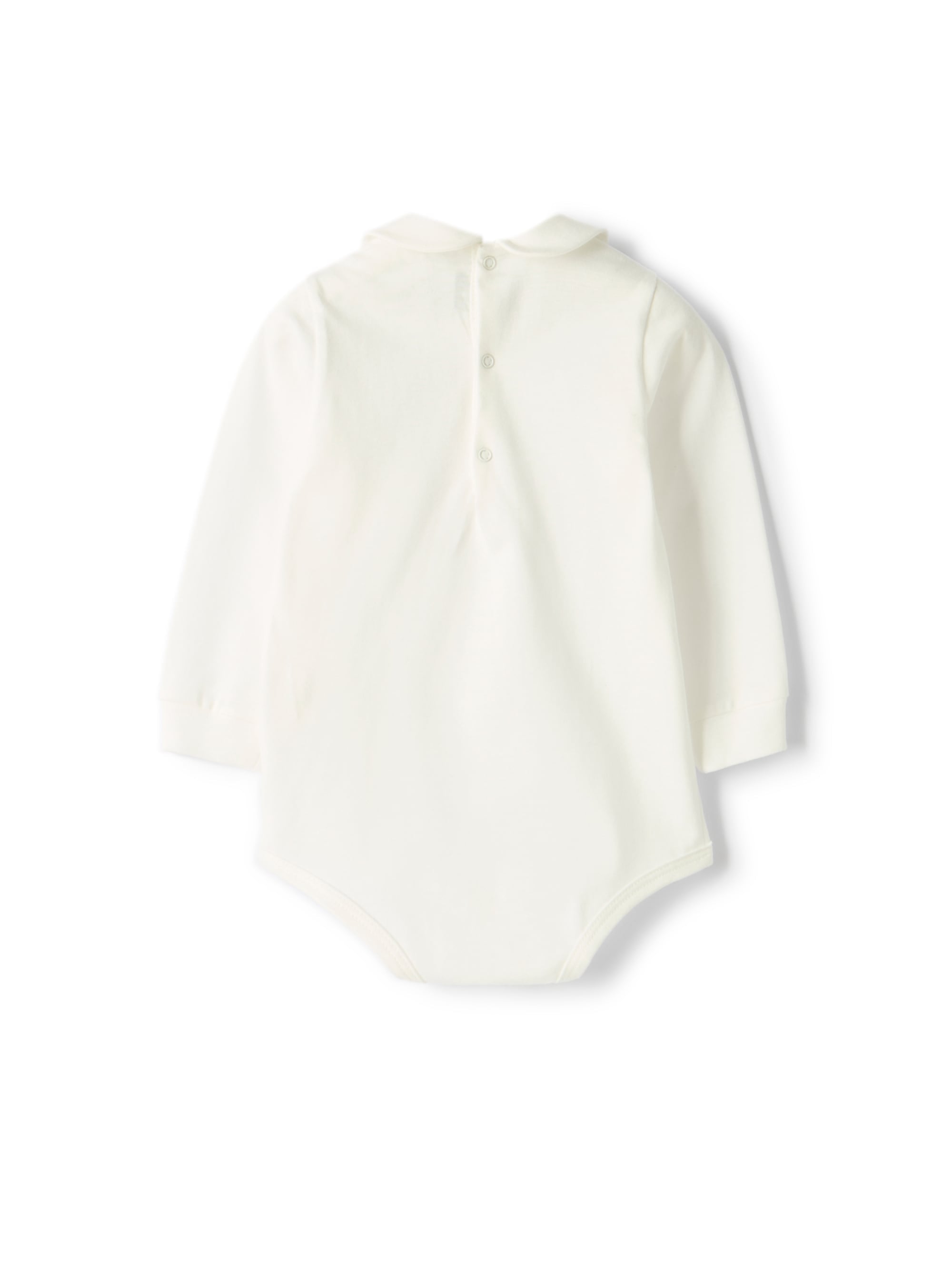 Cotton jersey body with embroidery