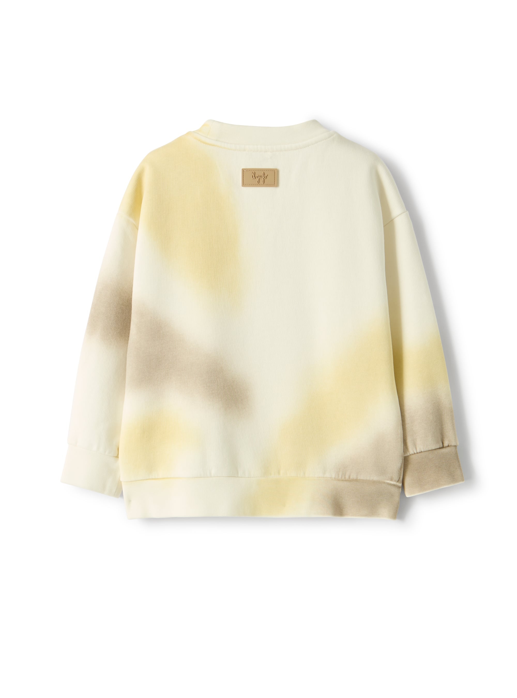 Sweatshirt with airbrush print