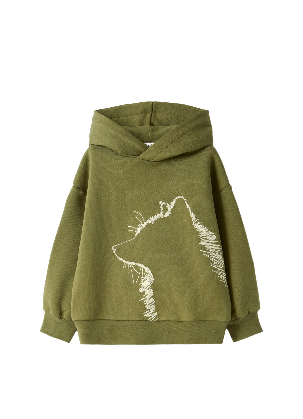 Cotton Sweatshirt With Hood