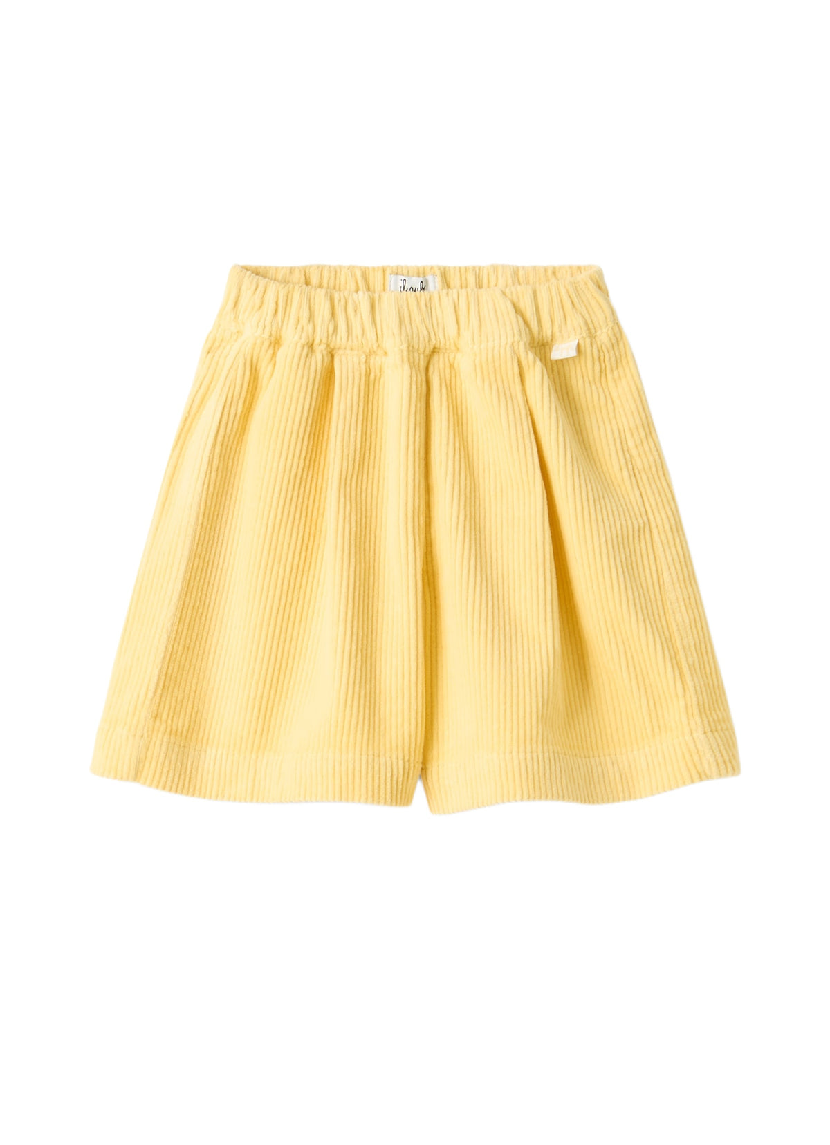 Velvet Bermuda Shorts With Pleats