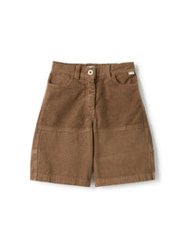 Corduroy bermuda shorts