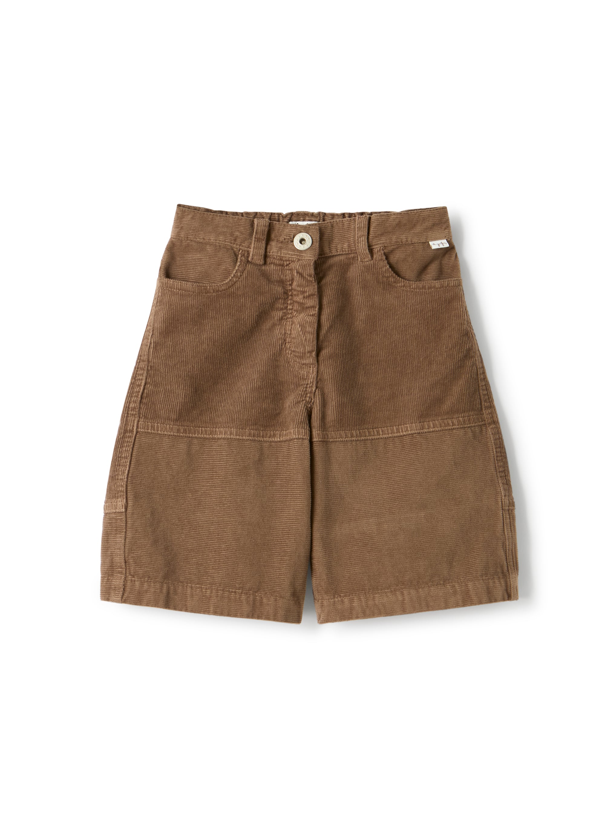 Corduroy bermuda shorts
