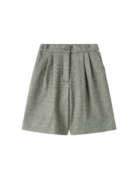 Wool And Lurex-Blend Bermuda Shorts
