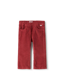 Flared corduroy pants