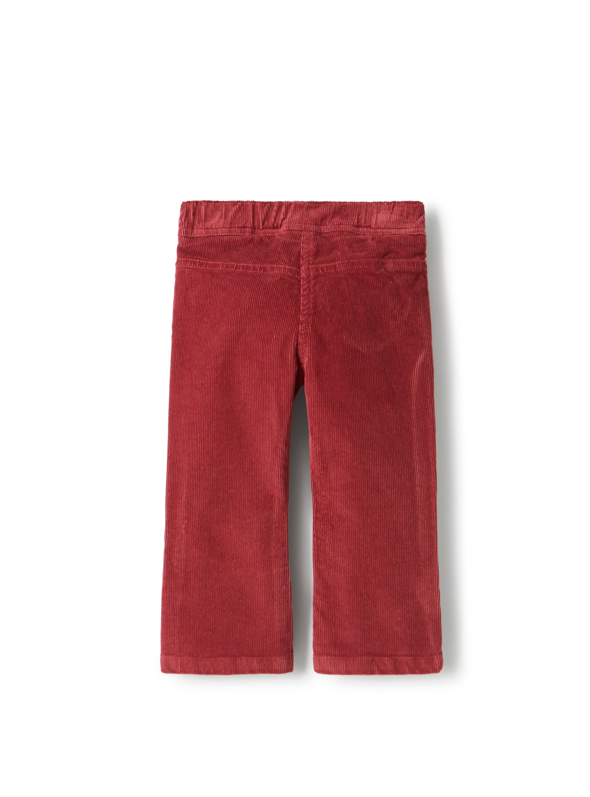 Flared corduroy pants