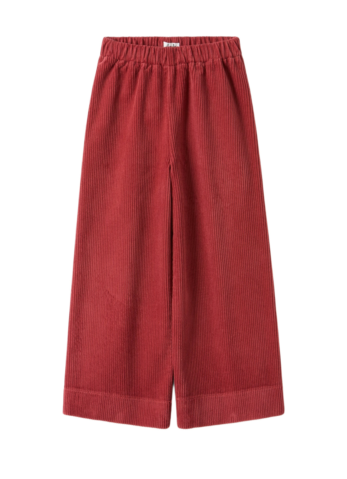 Wide-Leg Corduroy Pants