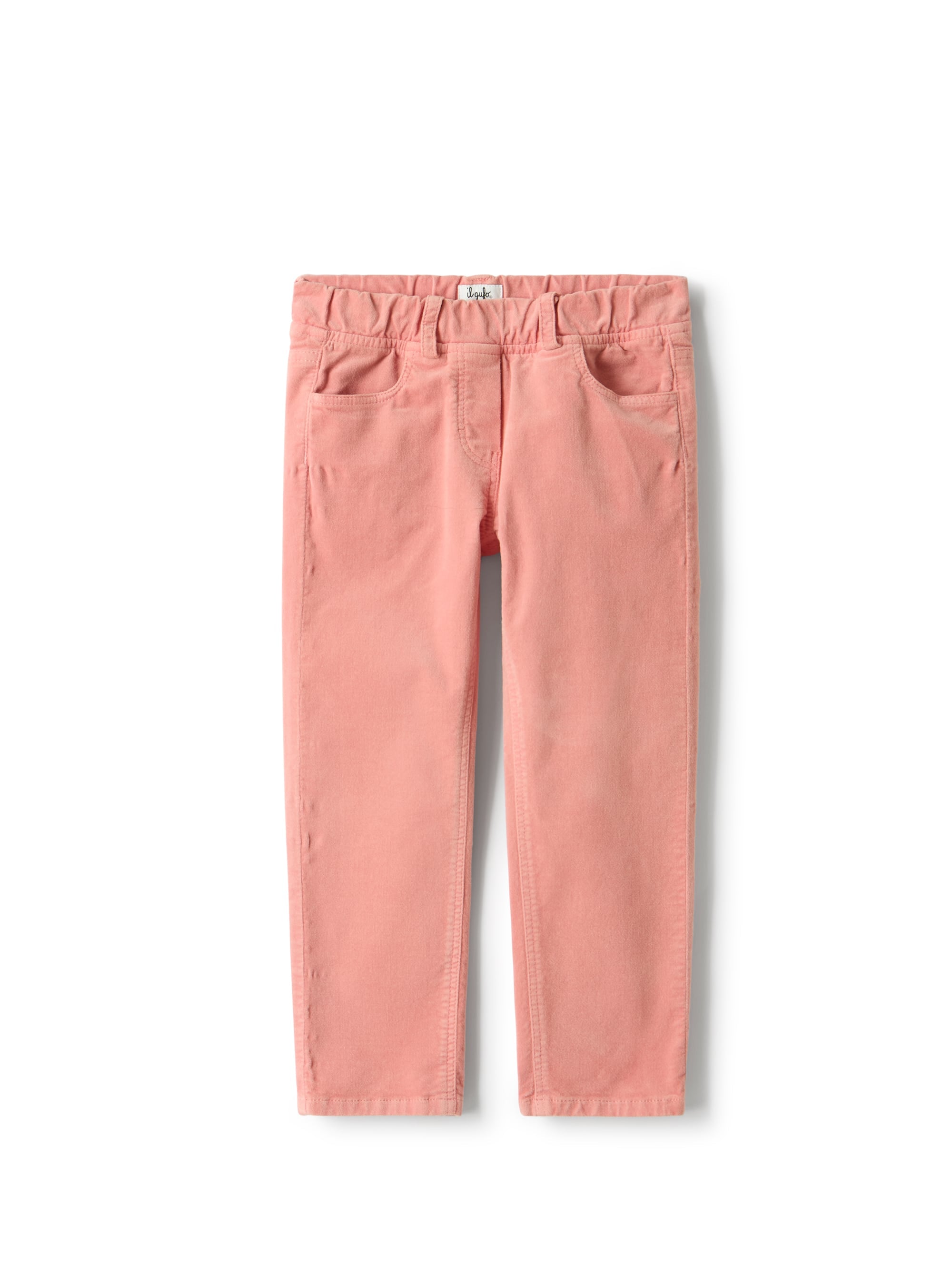 Flared smooth velvet pants