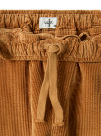 Corduroy carrot pants