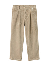 Straight-Leg Corduroy Pants