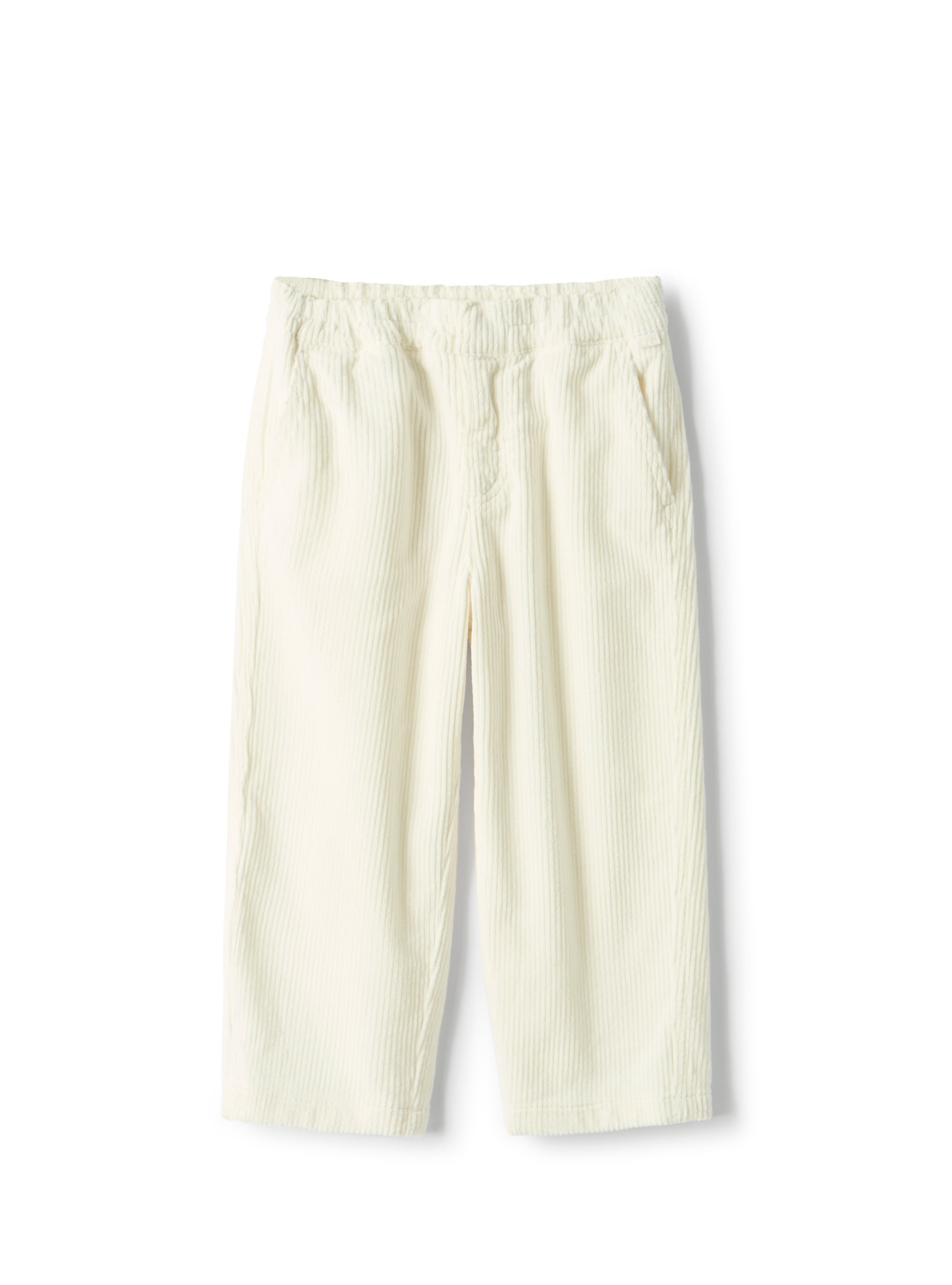 Carrot pants in corduroy