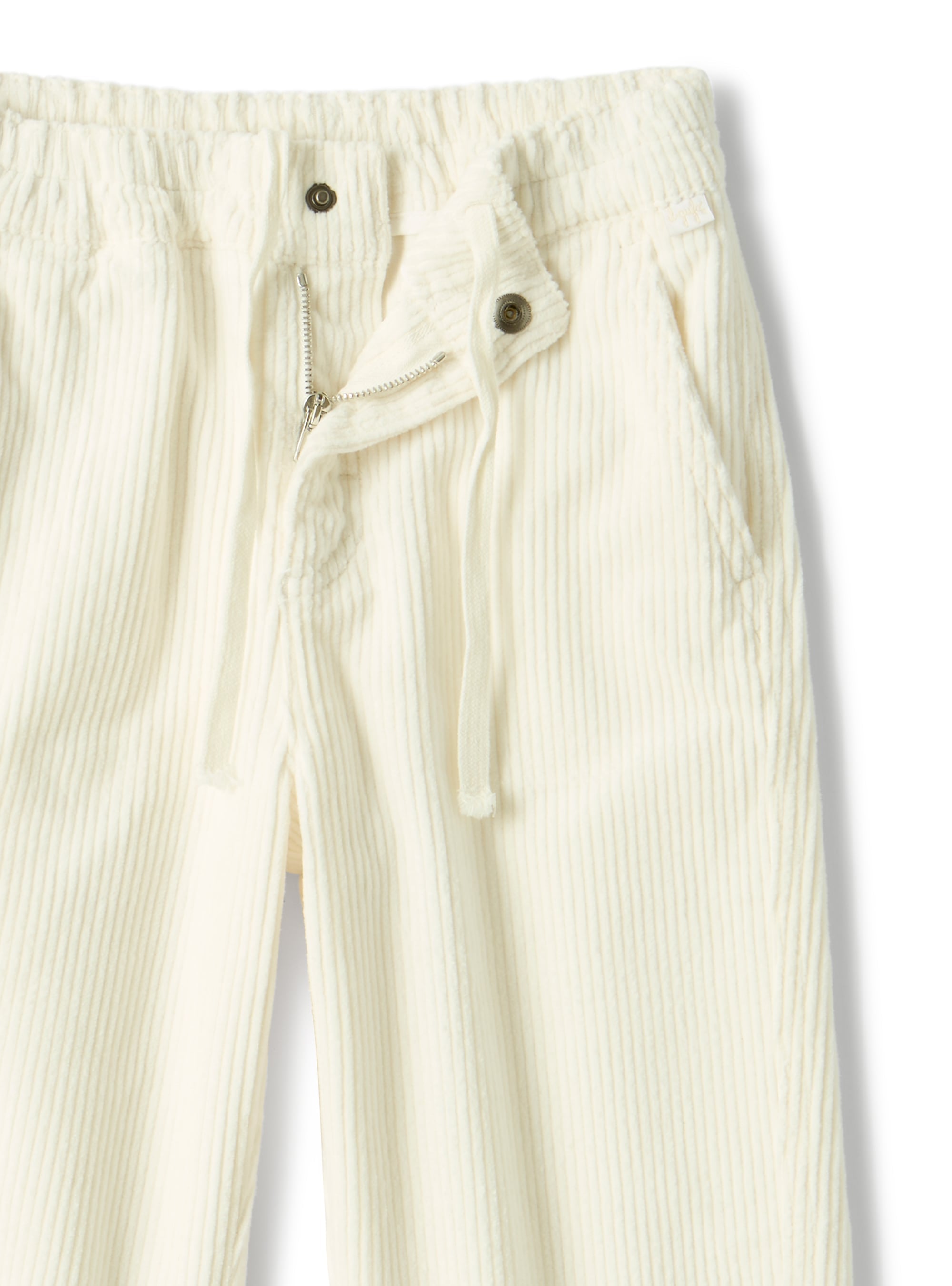 Carrot pants in corduroy